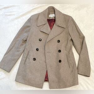 Calvin Klein Wool Pea Coat Jacket 4